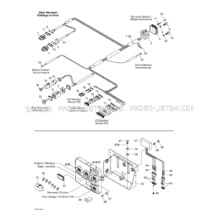 10- Electrical Harness And Accessories pour Sea-Doo 2000 RX DI, 5646 5656, 2000