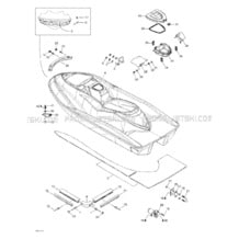 09- Body And Accessories pour Sea-Doo 2001 RX X, 5589, 2001
