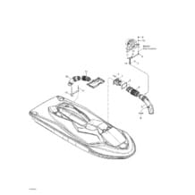 09- Hull And Body pour Sea-Doo 2003 GTX 4-TEC, LTD Supercharged, 2003