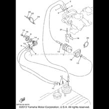 FUEL pour Yamaha 1998 WaveRunner WAVE RUNNER GP760 - GP760W - 1998