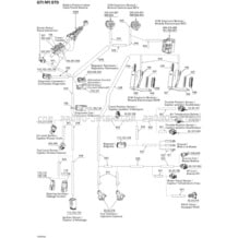 10- Electrical Harness STD pour Sea-Doo 2005 GTI RFI STD, 2005