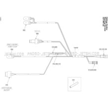 10- Electrical Harness LE pour Seadoo 2005 GTI LE RFI, 2005