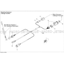 10- Electrical Harness 2 pour Sea-Doo 2007 GTI 4-TEC SE, 2007