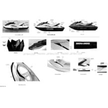 09- Decals pour Seadoo 2013 GTI 130, 2013