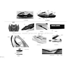 09- Decals pour Seadoo 2013 GTI SE 130, 2013
