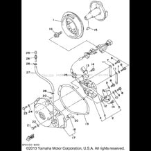 GENERATOR pour Yamaha 1998 WaveRunner WAVE RUNNER GP760 - GP760W - 1998