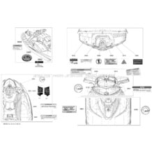 09- Decals pour Seadoo 2013 GTI LTD 155, 2013