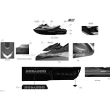 09- Decals pour Sea-Doo 2013 GTX LTD iS 260, 2013