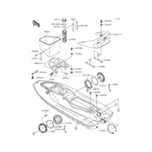 Hull Fittings pour Kawasaki 1997 900 STX