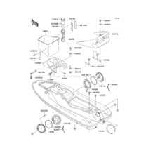 Hull Fittings pour Kawasaki 1998 750 STX