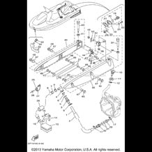 HULL DECK pour Yamaha 1998 WaveRunner WAVE RUNNER GP760 (GP760W) 1998