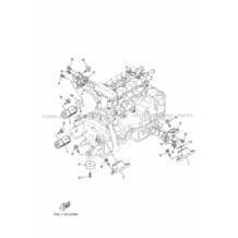 ENGINE MOUNT pour Yamaha 2019 WaveRunner EXR - ER1050U - 2019