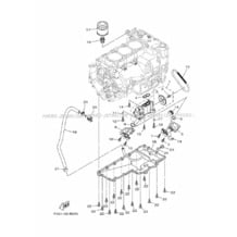 OIL PUMP pour Yamaha 2019 WaveRunner EXR - ER1050U - 2019