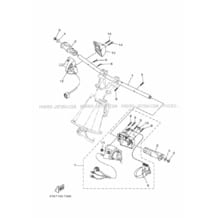 STEERING 1 pour Yamaha 2019 WaveRunner EXR - ER1050U - 2019