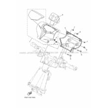 STEERING 3 pour Yamaha 2019 WaveRunner EXR - ER1050U - 2019