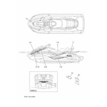 GRAPHICS pour Yamaha 2019 WaveRunner FX CRUISER HO - FB1800AU - 2019