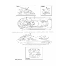 IMPORTANT LABELS pour Yamaha 2019 WaveRunner FX CRUISER SVHO - FC1800AU - 2019