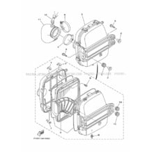 INTAKE 3 pour Yamaha 2019 WaveRunner FX CRUISER SVHO - FC1800AU - 2019