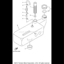 OIL TANK pour Yamaha 1998 WaveRunner WAVE RUNNER GP760 (GP760W) 1998