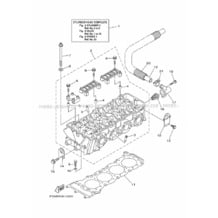 CYLINDER 2 pour Yamaha 2019 WaveRunner FX HO - FB1800U - 2019