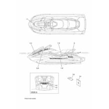 GRAPHICS pour Yamaha 2019 WaveRunner FX HO - FB1800U - 2019