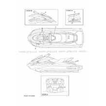 IMPORTANT LABELS pour Yamaha 2019 WaveRunner FX HO - FB1800U - 2019