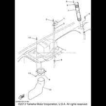 VENTILATION pour Yamaha 1998 WaveRunner WAVE RUNNER GP760 (GP760W) 1998