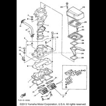 AIR FILTER pour Yamaha 1990 WaveRunner WAVE RUNNER III - WRA650D - 1990