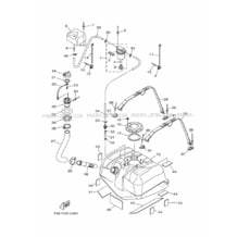 FUEL TANK pour Yamaha 2019 WaveRunner GP1800R - GP1800U - 2019