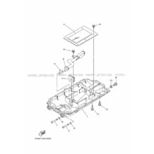 OIL PAN pour Yamaha 2019 WaveRunner GP1800R - GP1800U - 2019