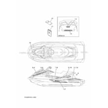 GRAPHICS pour Yamaha 2019 WaveRunner VXR - VX1800AU - 2019