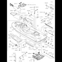 Jet Ski Kawasaki STX-15F 2019 - Microfiche and OEM parts