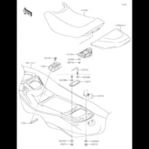 Seat pour Kawasaki 2019 STX-15F