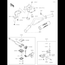 Handlebar pour Kawasaki 2019 SX-R