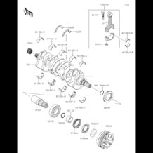 Crankshaft pour Kawasaki 2019 Ultra 310R