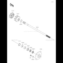 Drive Shaft pour Kawasaki 2019 Ultra 310R