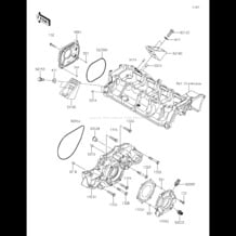 Engine Cover(s) pour Kawasaki 2019 Ultra 310R