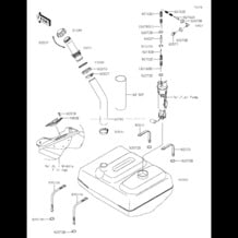 Fuel Tank pour Kawasaki 2019 Ultra 310R