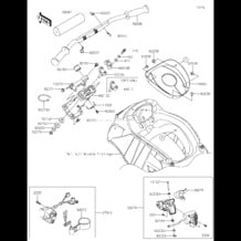 Handlebar pour Kawasaki 2019 Ultra 310R