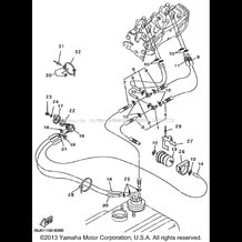 FUEL pour Yamaha 1998 WaveRunner WAVE RUNNER GP800W - GP800W - 1998