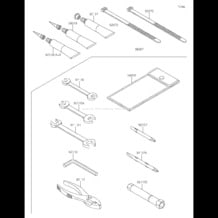 Owner's Tools pour Kawasaki 2019 Ultra 310R