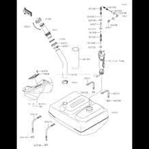 Fuel Tank pour Kawasaki 2019 Ultra 310X