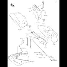 Control pour Kawasaki 2019 Ultra 310X SE