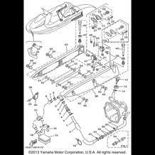 HULL DECK pour Yamaha 1998 WaveRunner WAVE RUNNER GP800W - GP800W - 1998