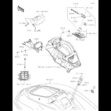 Meters pour Kawasaki 2019 Ultra 310X SE