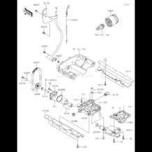 Oil Pump pour Kawasaki 2019 Ultra 310X SE