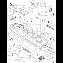 Hull pour Kawasaki 2019 Ultra LX