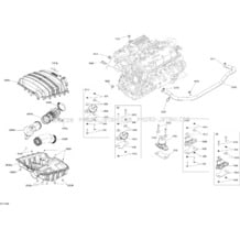 01- Engine pour Seadoo 2019 002 - GTI 130, 2019