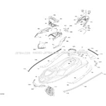 09- Body pour Seadoo 2019 001 - GTI 90, 2019