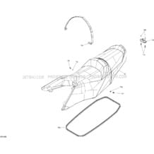 09- Seat pour Seadoo 2019 001 - GTR 230, 2019